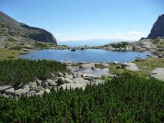 Bergsee in der Hohen Tatra