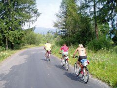 Radfahren in der Hohen Tatra